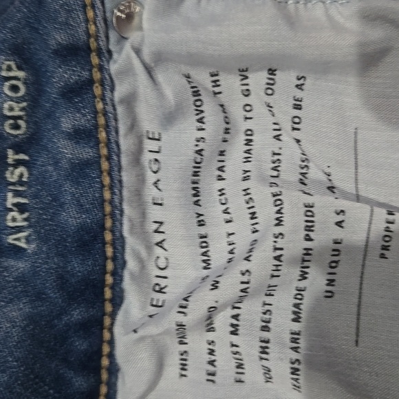 American Eagle Outfitters Women's Blue Jeans - Picture 4 of 16